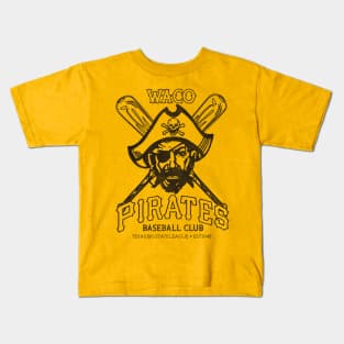 Defunct Waco Pirates Baseball Team Kids T-Shirt